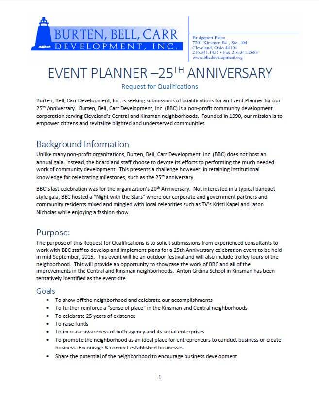 event planner 1